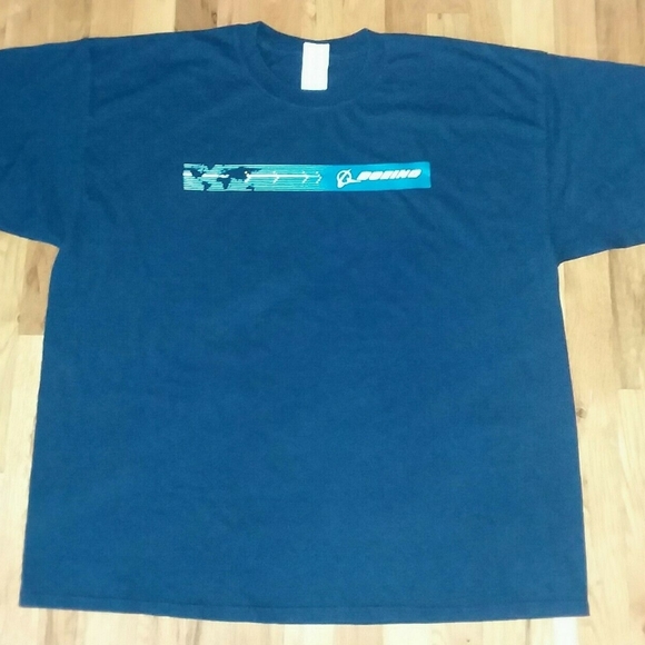 vintage Boeing Space Aerospace Logo t shirt - Picture 2 of 3